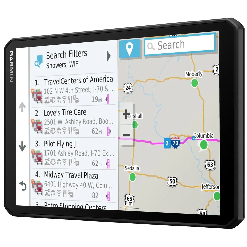 Garmin 010-02314-00 dezl OTR800 8" GPS Truck Navigator Bundle with Premium 2 CPS Enhanced Protection