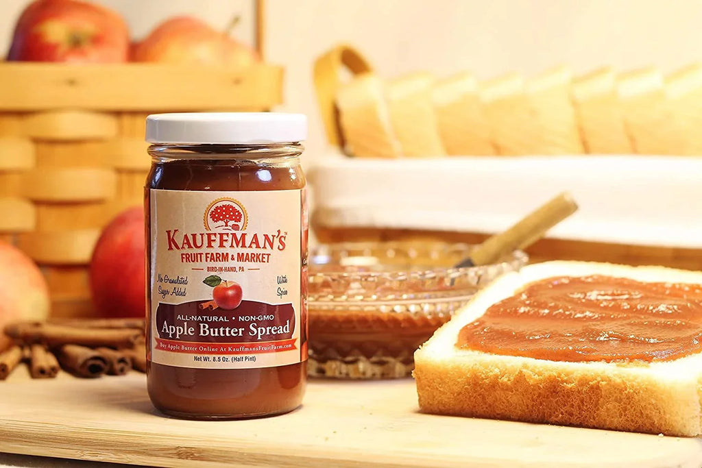 Kauffman's Fruit Farm Homemade Cinnamon Butter Spread, 8.5 Oz. Pack of 2
