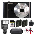 Sony Cyber-shot DSC-W810 Digital Camera + Extra Battery + Flash - 32GB Kit