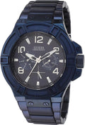 Guess Individuals W0218G4 Rigor Iconic Blue Plated Multi-Function Watch