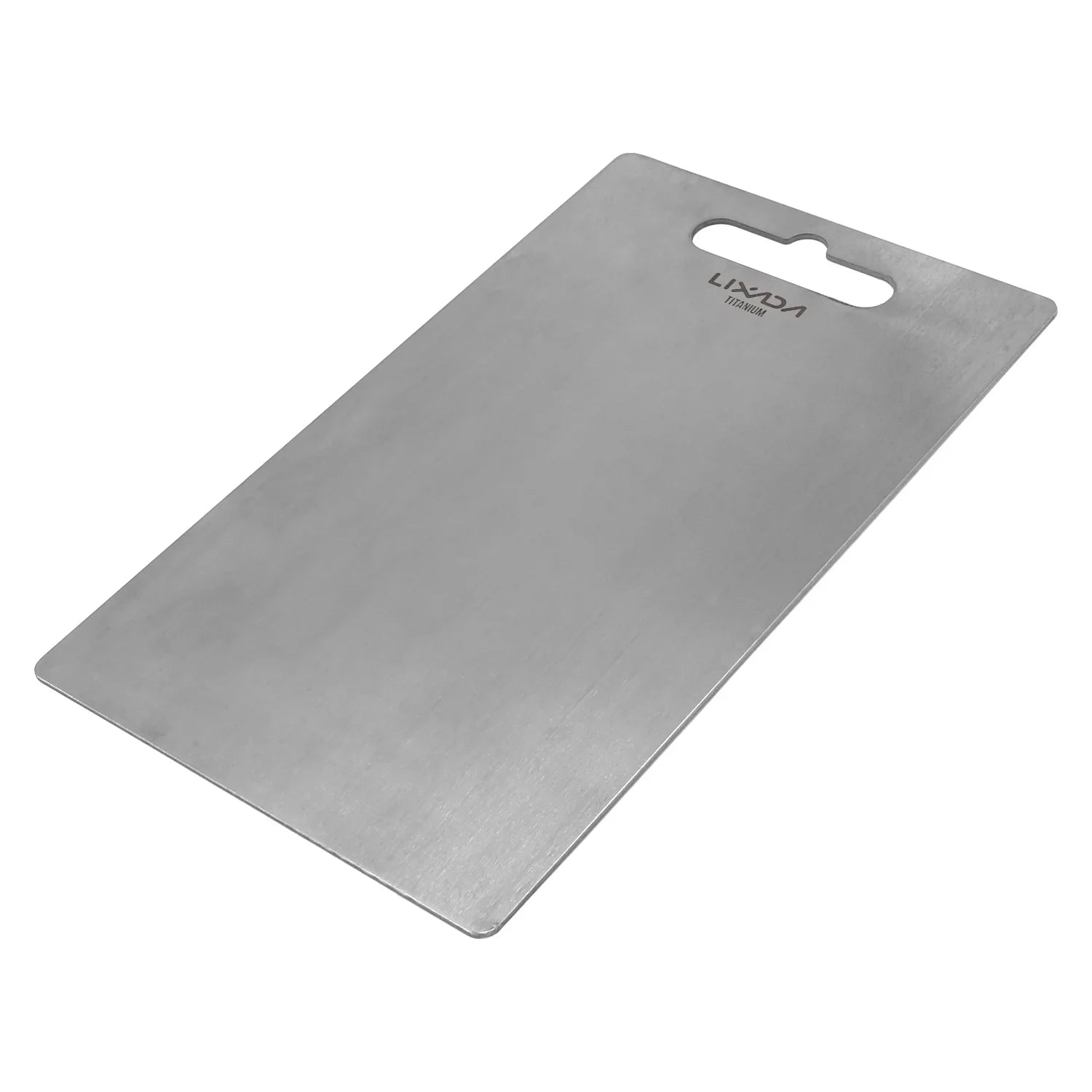 Lixada 1.8MM Thick Titanium Cutting Board for Home Kitchen Cooking Outdoor Camping Hiking Backpacking