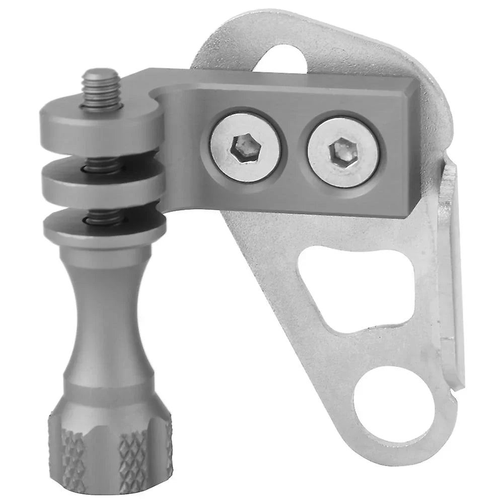 Motorcycle Digital Video Recorder Camera Vcr For Gopro Mount Bracket Cam Rack For Yamaha(grey)