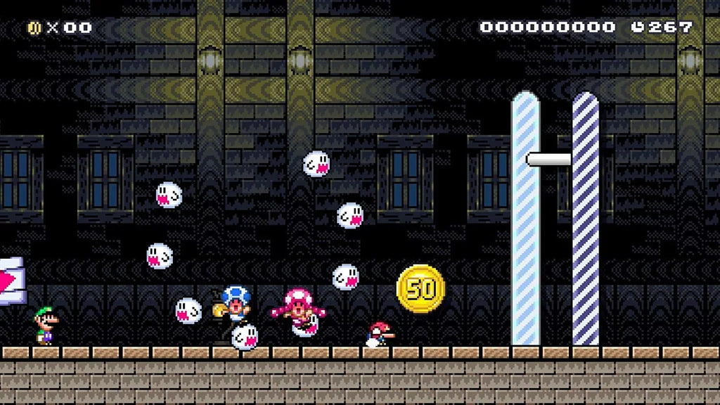 Termination Switch - Super Mario Maker 2 Video Game