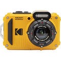 Open Box Kodak PIXPRO WPZ2 Rugged Waterproof Digital Camera 16MP 4X Optical Zoom 2.7" LCD Full HD Video, Yellow
