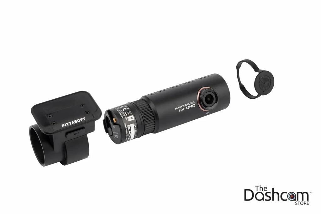 Midnight DR900S-2CH Dual Lens 4K GPS WiFi Cloud-Capable Dashcam for Front and Rear w/ 64 GB Memory Card