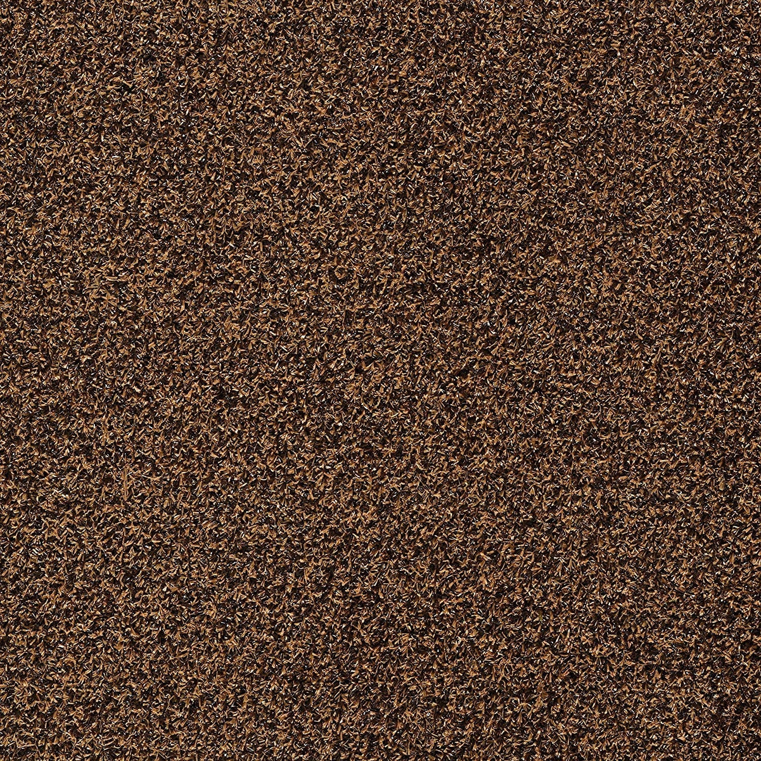 12'x12' Brown Turftime Indoor/Outdoor Artificial Turf Area Rugs, Runners and Doormats. The Look of Grass Without The Maintenance.