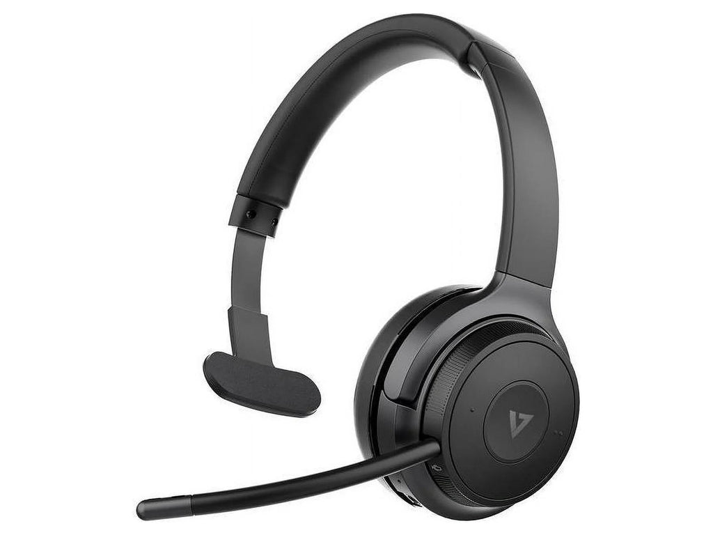 V7 Wireless Mono Headset On Ear Ebony (HB605M)