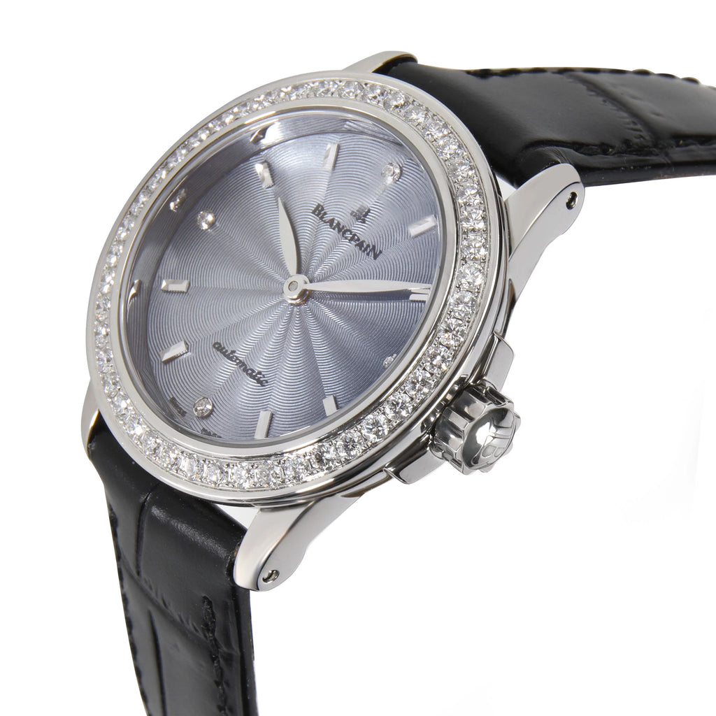 Blancpain Léman 2102 Individuals Watch in Stainless Steel Pre-Owned