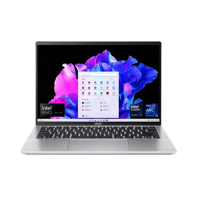Acer Swift Go 14” Touchscreen Laptop Intel Evo Edition powered by Intel Core Ultra 7 Processor 155H - LCD (1920 x 1200) - Windows 11
