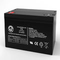 Shoprider Final Point XL4+ 889XLSBN 12V 75Ah Mobility Scooter Battery - This Is an AJC Brand People