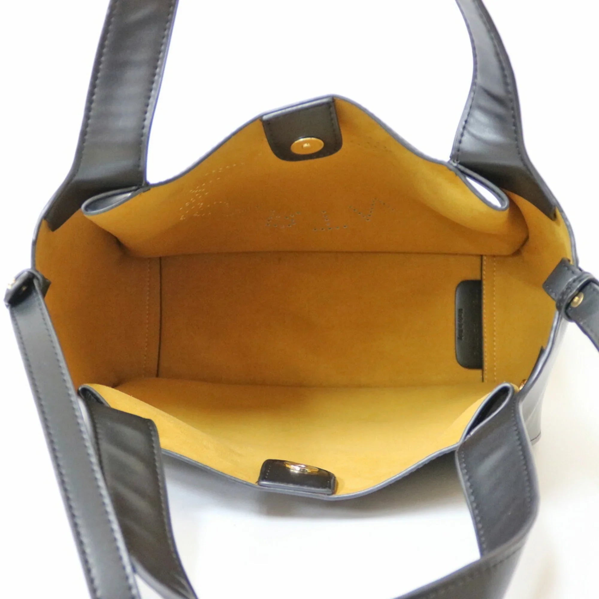 Pre-Owned Stella McCartney Shoulder Bag Polyurethane Ebony Ladies (Good)