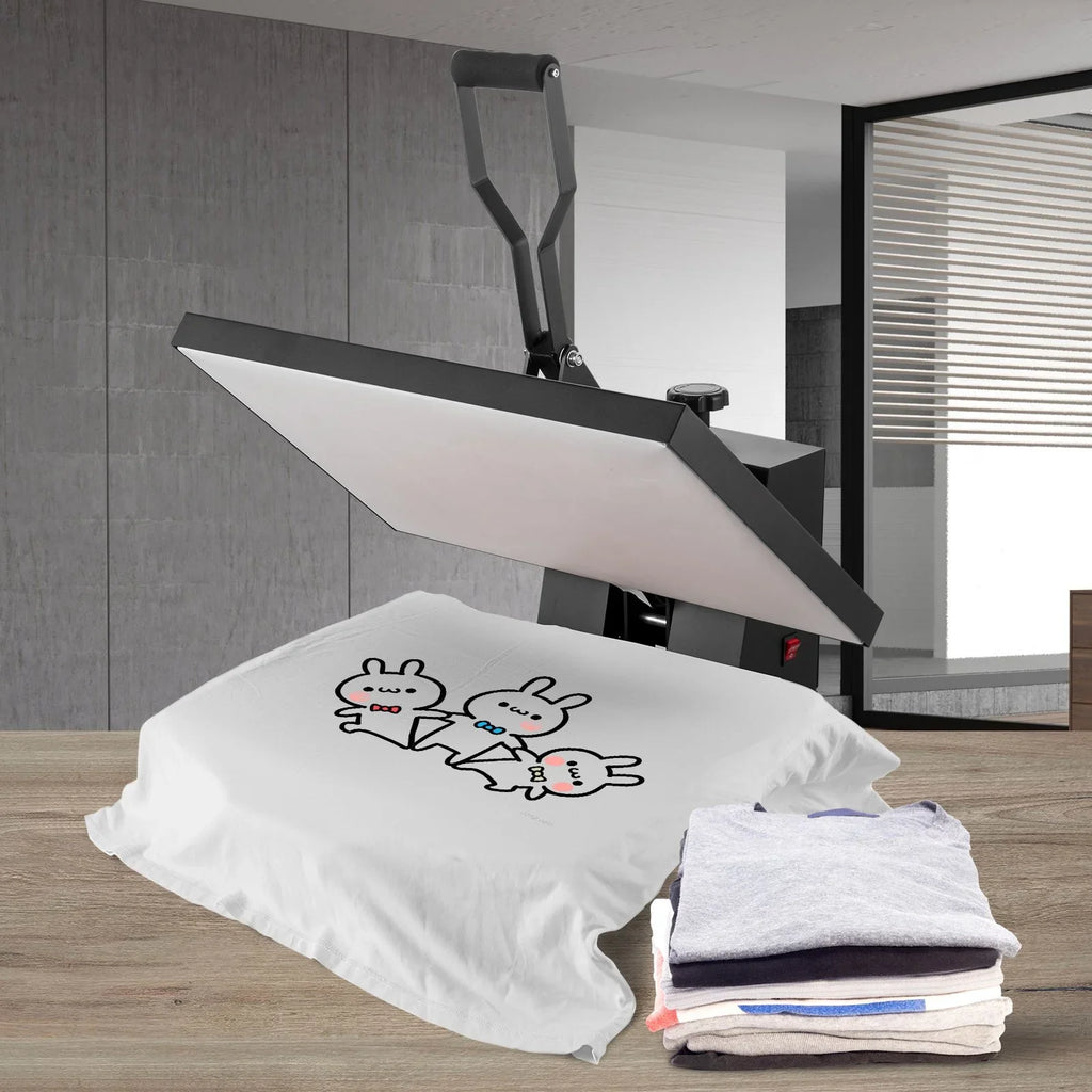 VEVOR 16x24 Heat Press Machine 1700W Power, Industrial Sublimation Printer for TShirt and Heat Transfer Vinyl, Easy to Use Digital Heat Press Ebony