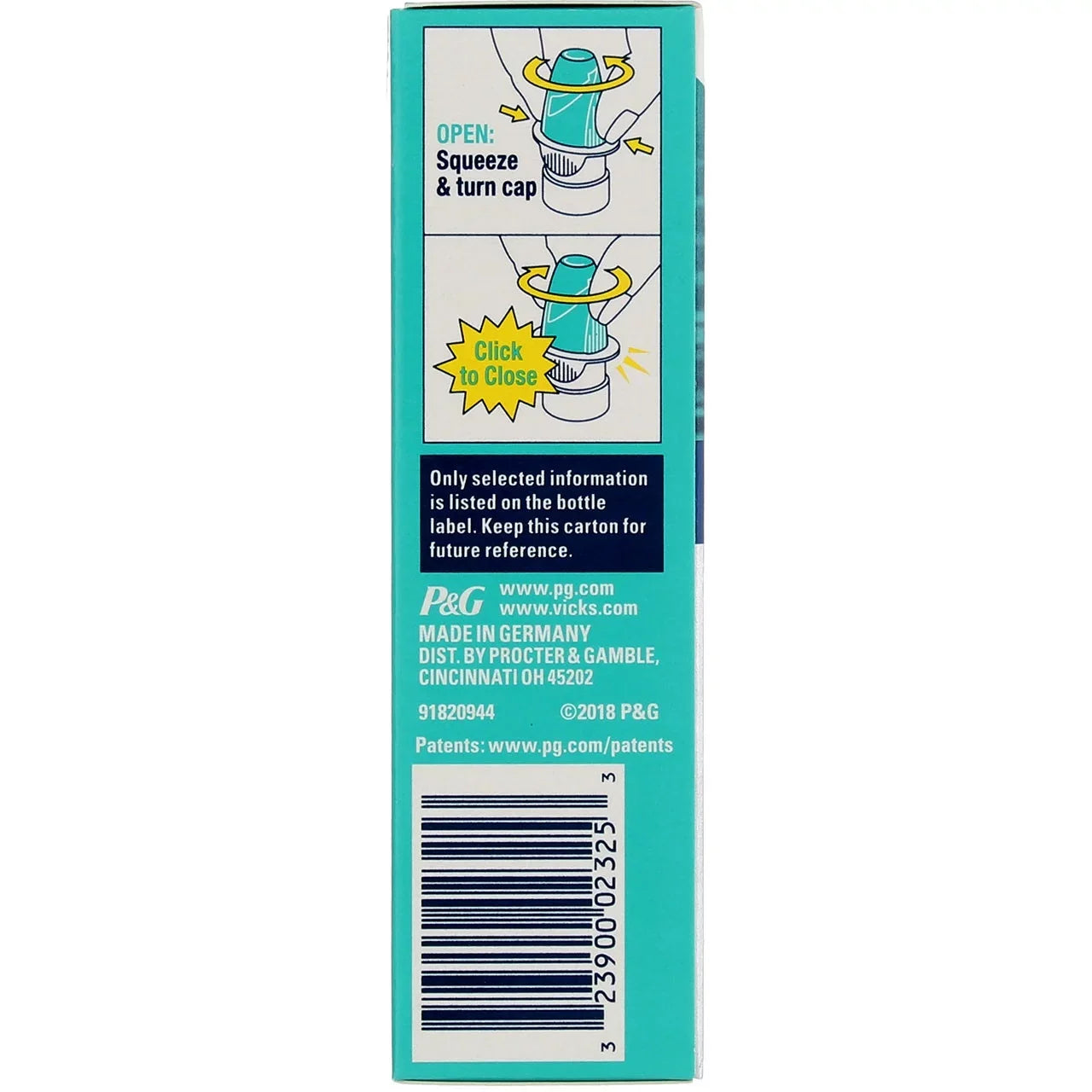 Vicks Sinex Severe Nasal Decongestant, Ultra Fine Mist with Individuals 0.50 oz (Pack of 4)