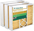 Filterbuy 16x20x5 MERV 11 Pleated HVAC AC Furnace Air Filters for Honeywell FC100A1003 (3-Pack)