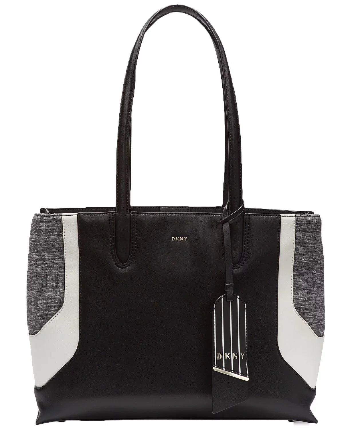 DKNY Jade Wide Handbag Tote Ebony