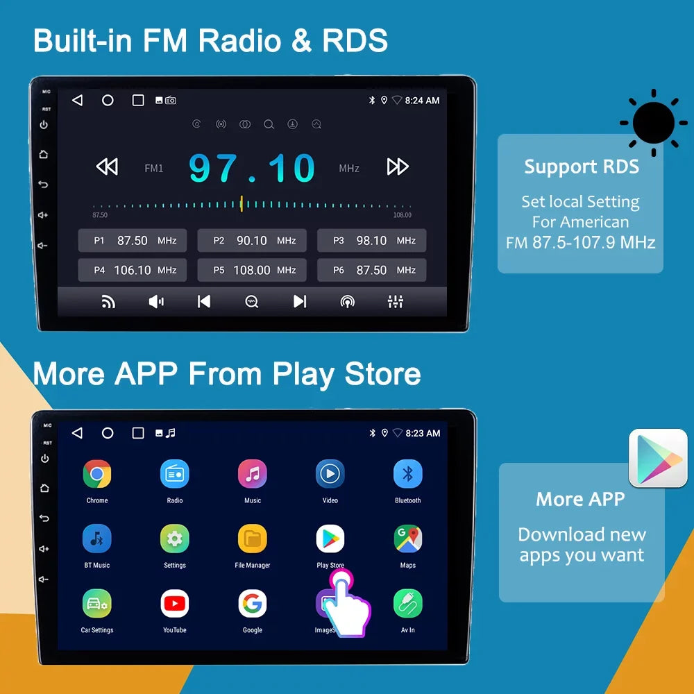 Carplay Android Car Stereo For Volkswagen Tiguan 2006 - 2016 GPS Navigation Audio Multimedia Player With Android Auto