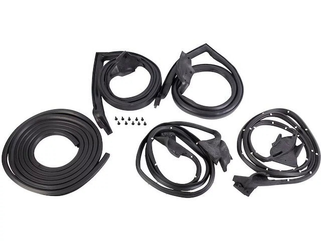 Vehicle Weatherstrip Kit 5 Piece - Compatible with 1970 - 1981 Chevy Camaro 1971 1972 1973 1974 1975 1976 1977 1978 1979 1980