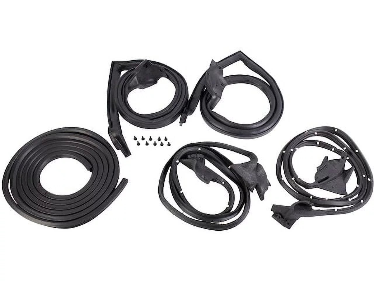 Vehicle Weatherstrip Kit 5 Piece - Compatible with 1970 - 1981 Chevy Camaro 1971 1972 1973 1974 1975 1976 1977 1978 1979 1980