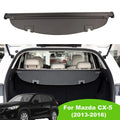 Fit Mazda CX-5 2013 2014 2015 2016 Midnight Retractable Cargo Cover for Mazda CX-5 2013-2016 SUV Accessory Rear Trunk Area Privacy Shield Shade Cover With Rebounding Plastic