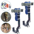 Tree Climbing Spikes Set 2 Gears with Adjustable Safety Harness Belt Straps, Tree Pole Climbing Shoes Tool for Picking Fruit, Hunting Observation, Indoor Climbing and Sports