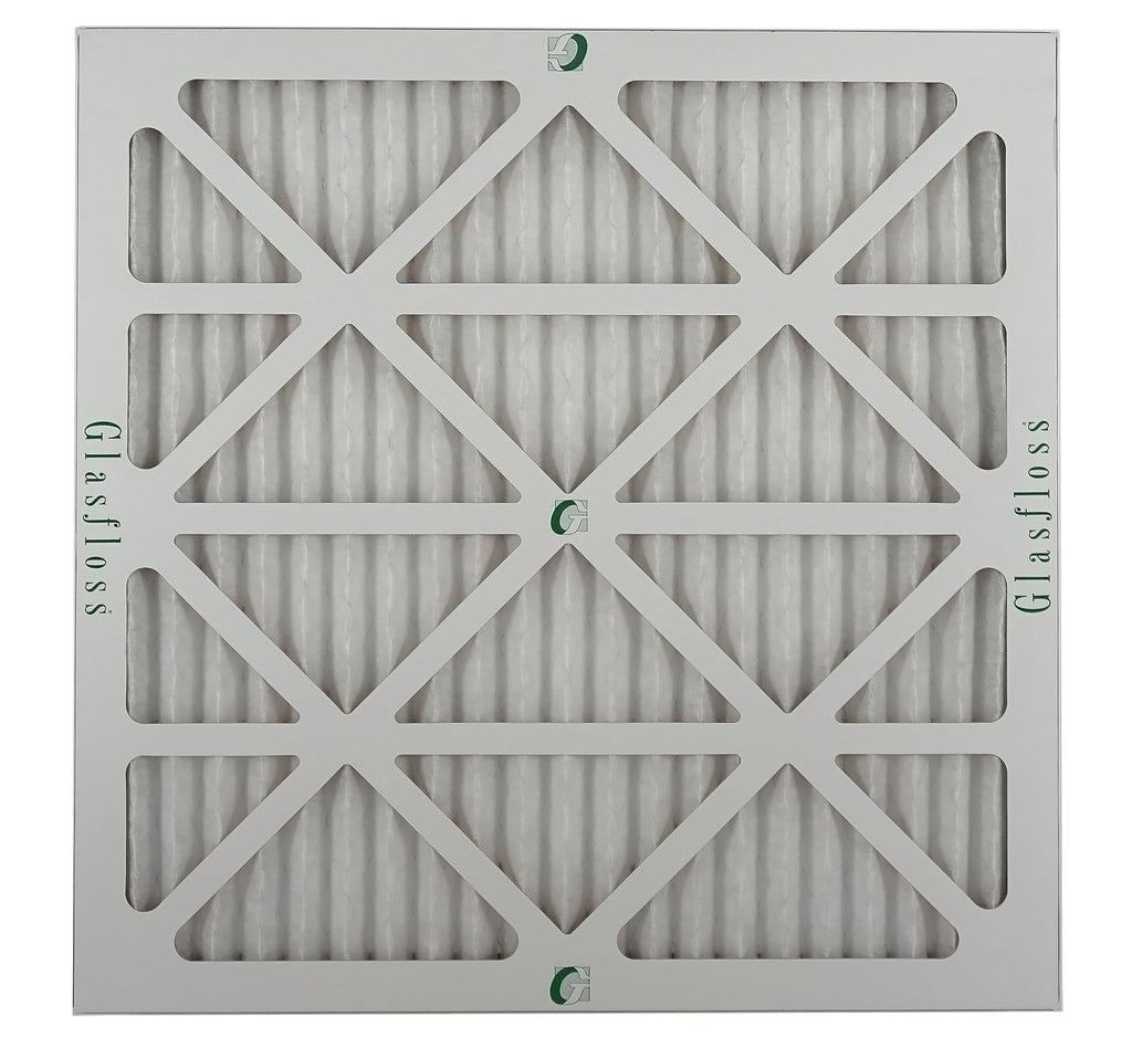 Glasfloss Air Filter 24x25x2 - 2" MERV 10 - (Pack of 4) - Pleated AC or HVAC Air Filter - Furnace Air Filter - Home or Office - Made In The USA.