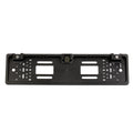 Dcenta European License Plate Frame Backup Camera 12 LED Rear View Camera with Reversing System Parking Sensor
