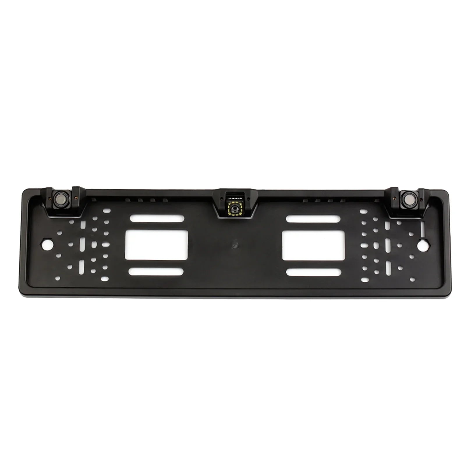 Dcenta European License Plate Frame Backup Camera 12 LED Rear View Camera with Reversing System Parking Sensor