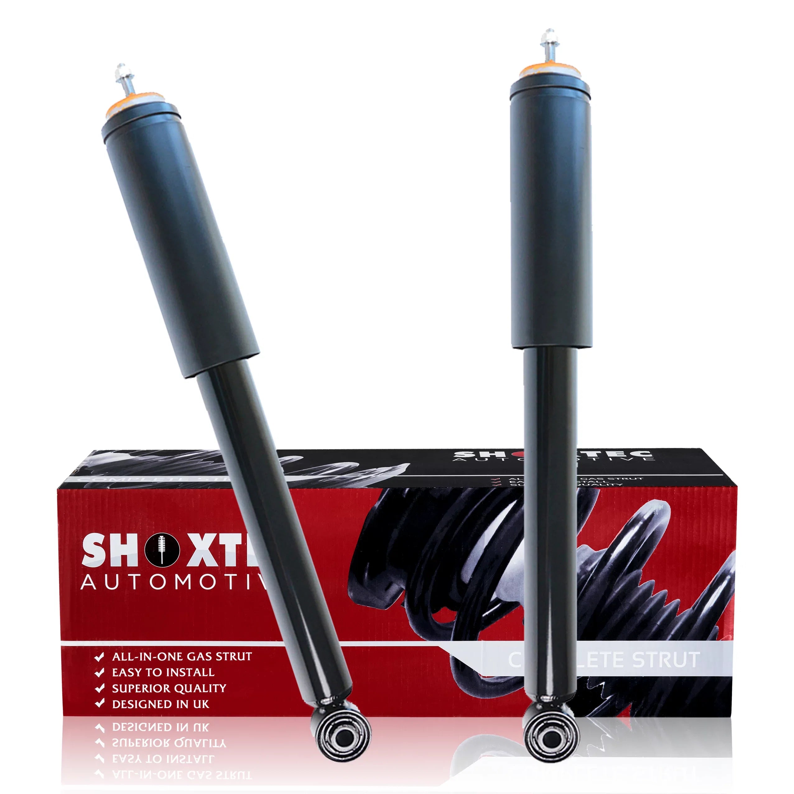 Shoxtec Rear Shock Absorber People for 2010 Buick Allure 2014 - 2019 Chevrolet Impala 2010 - 2016 Buick LaCrosse 2013 - 2015 Chevrolet Malibu 2016 Chevrolet Malibu Limited Repl. Part No.5647