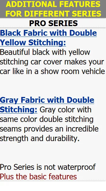 Car Cover fits 2019 2020 Cadillac XT4 XCP XtremeCoverPro Waterproof Silver Series Grey