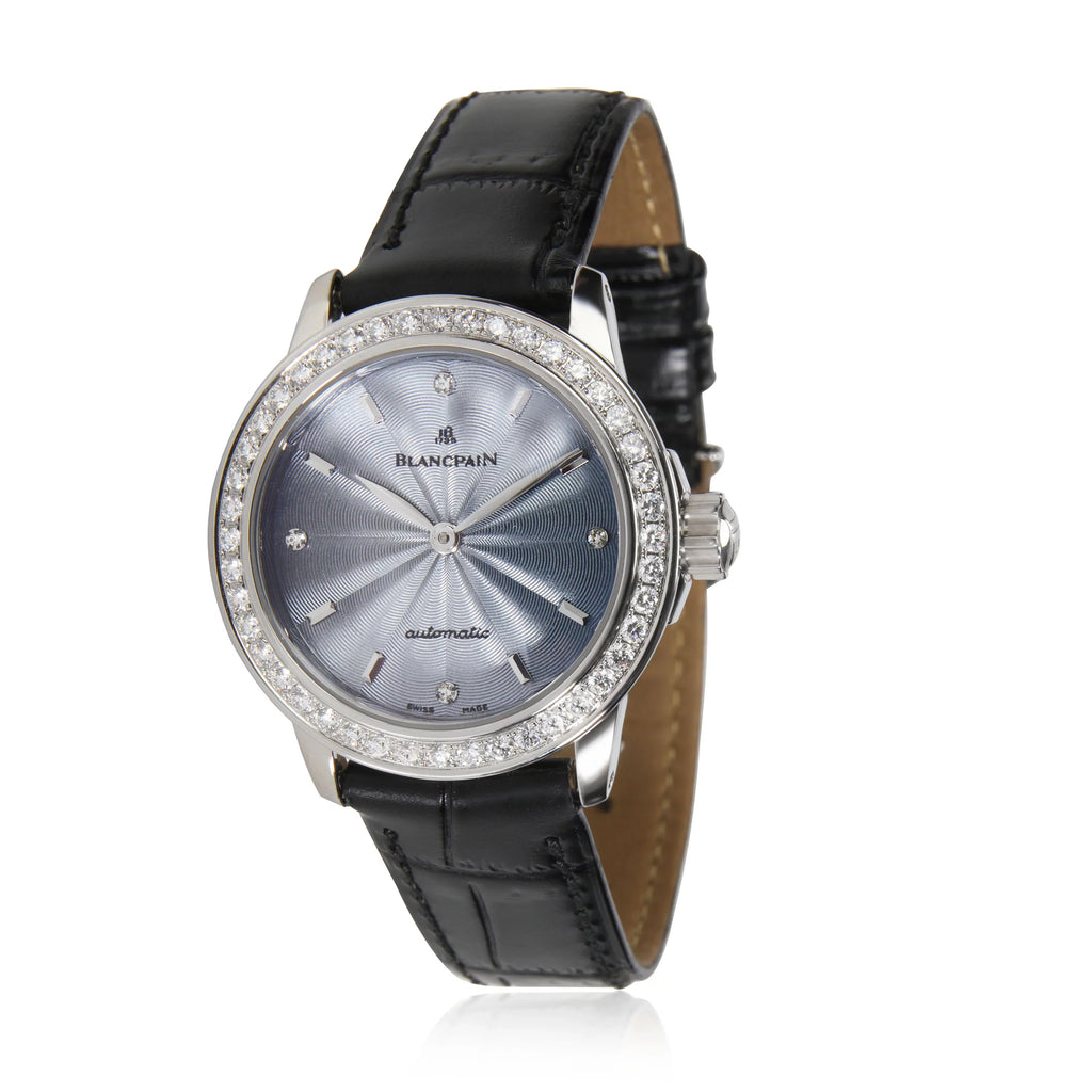Blancpain Léman 2102 Individuals Watch in Stainless Steel Pre-Owned