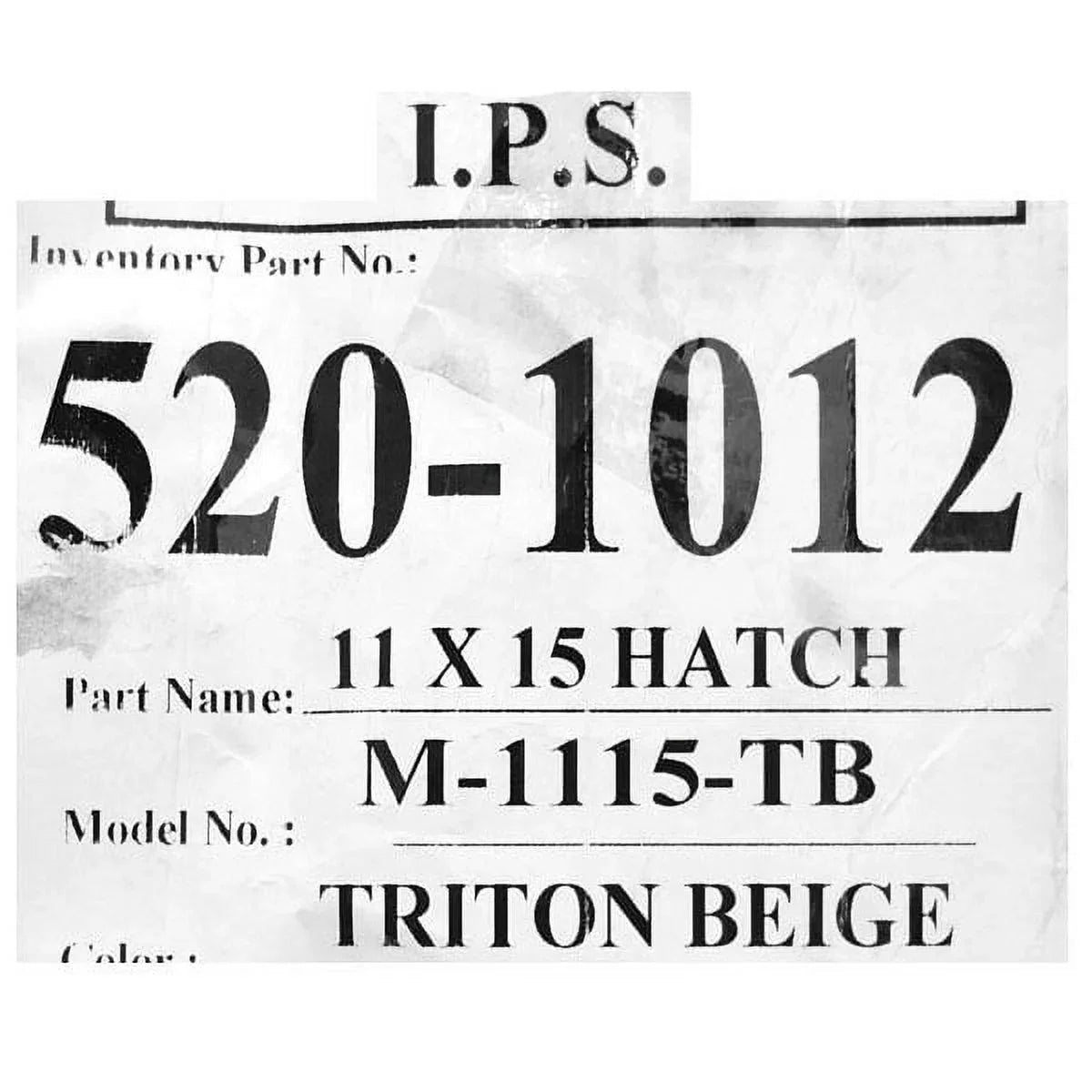 Innovative Boat Deck Hatch 520-1012 | 11 x 15 Inch Triton Beige