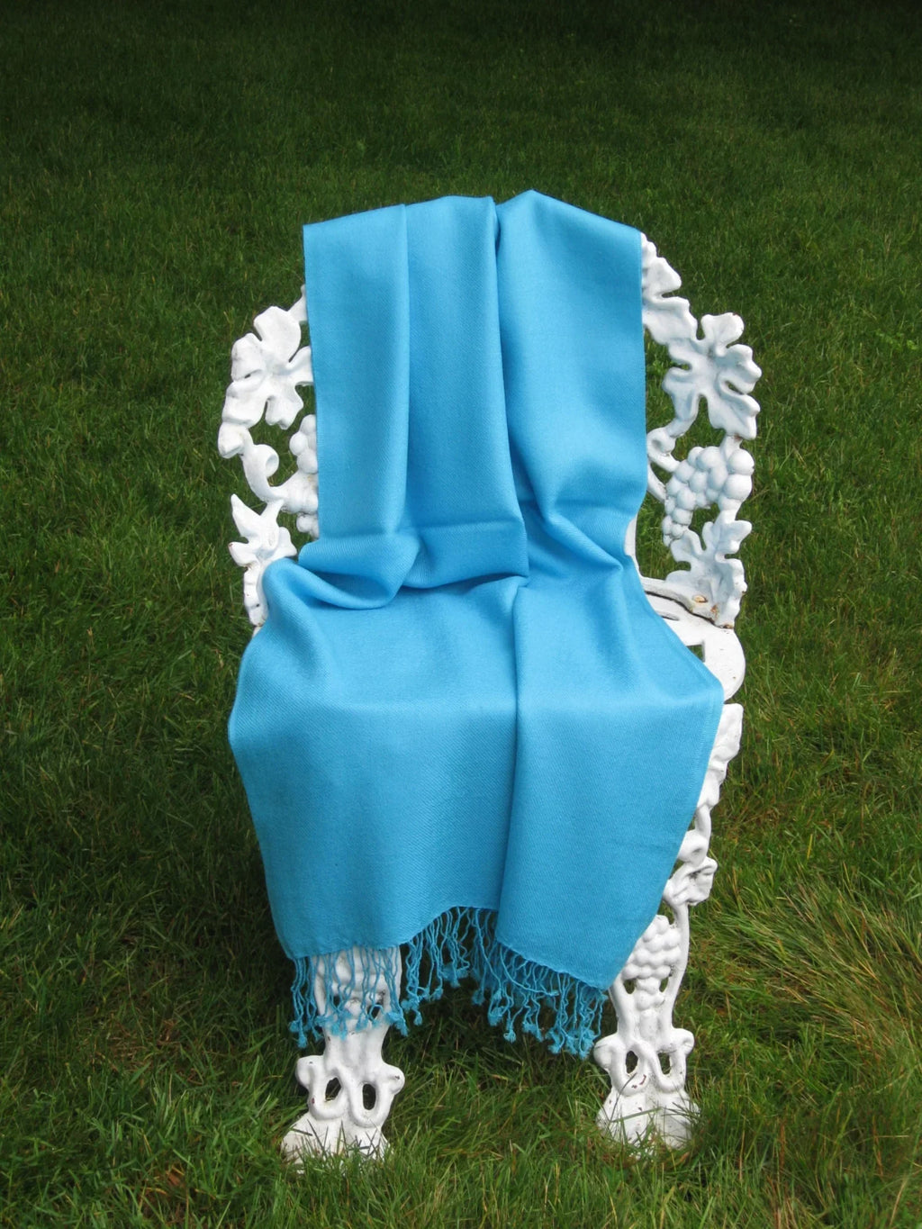 Scarf/Scarves/Shawl/Shawls/Stole/Wrap/Pashmina Scarf/Pashmina Shawl/Cashmere/Cashmere Scarf/Wool/Silk (Turquoise)