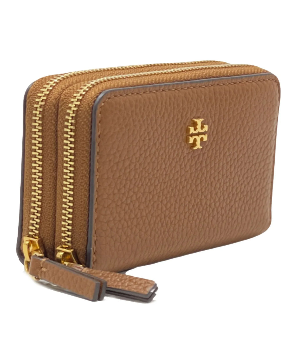 Tory Burch Gentlemen Blake Zip Leather Card Case (Cortado)