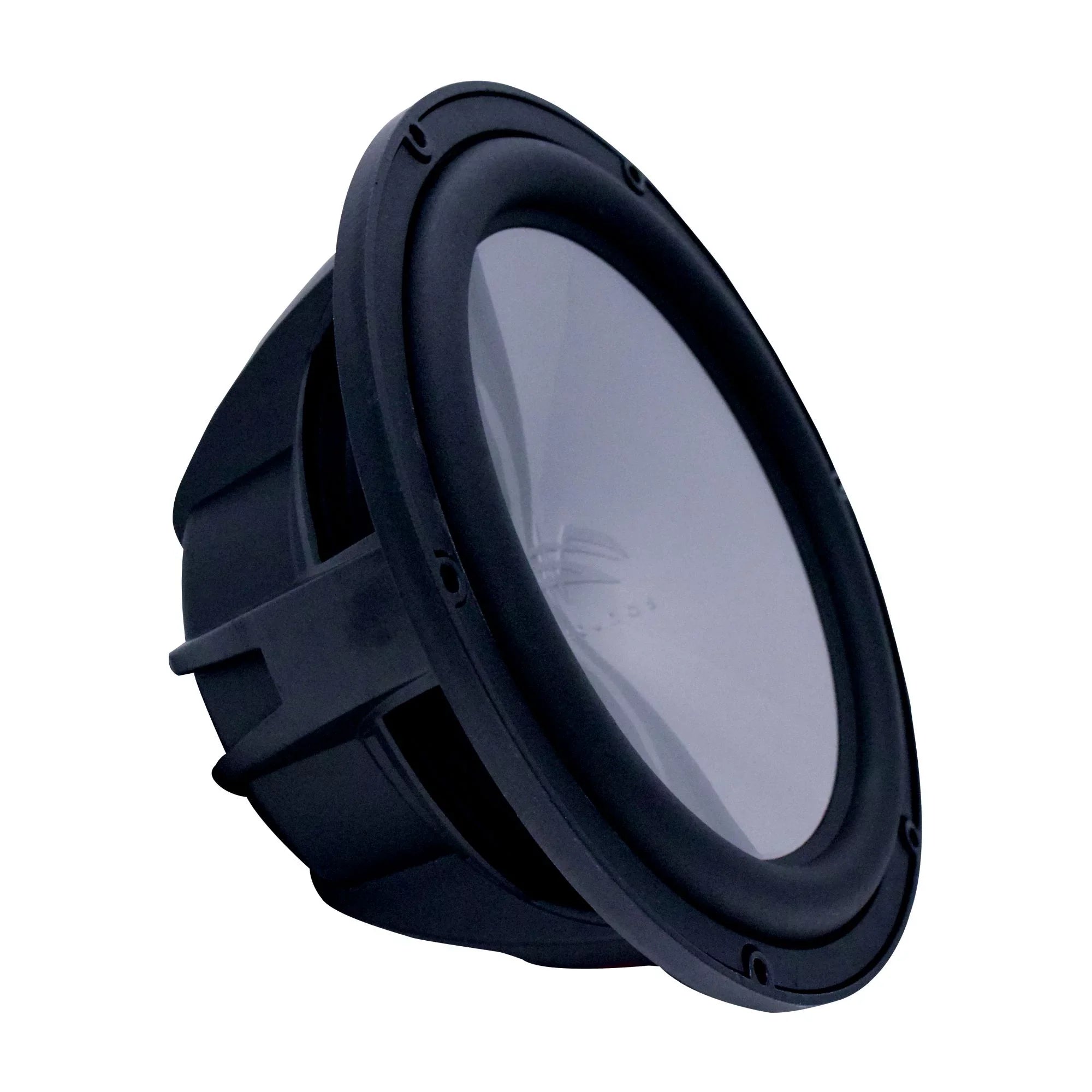 Wet Sounds REVO10 High Power S4-B Revo 10" Sub with LED Ring & Grill - Ebony Subwoofer & Dark Closed Face SW Grill