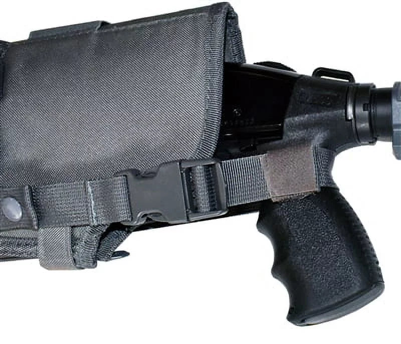 Trinity Short Barrel Scabbard Ebony molle Crossbody ATV Motorcycle Truck Military Hunting Tactical Soft Bag Padded 25 inches Gray.