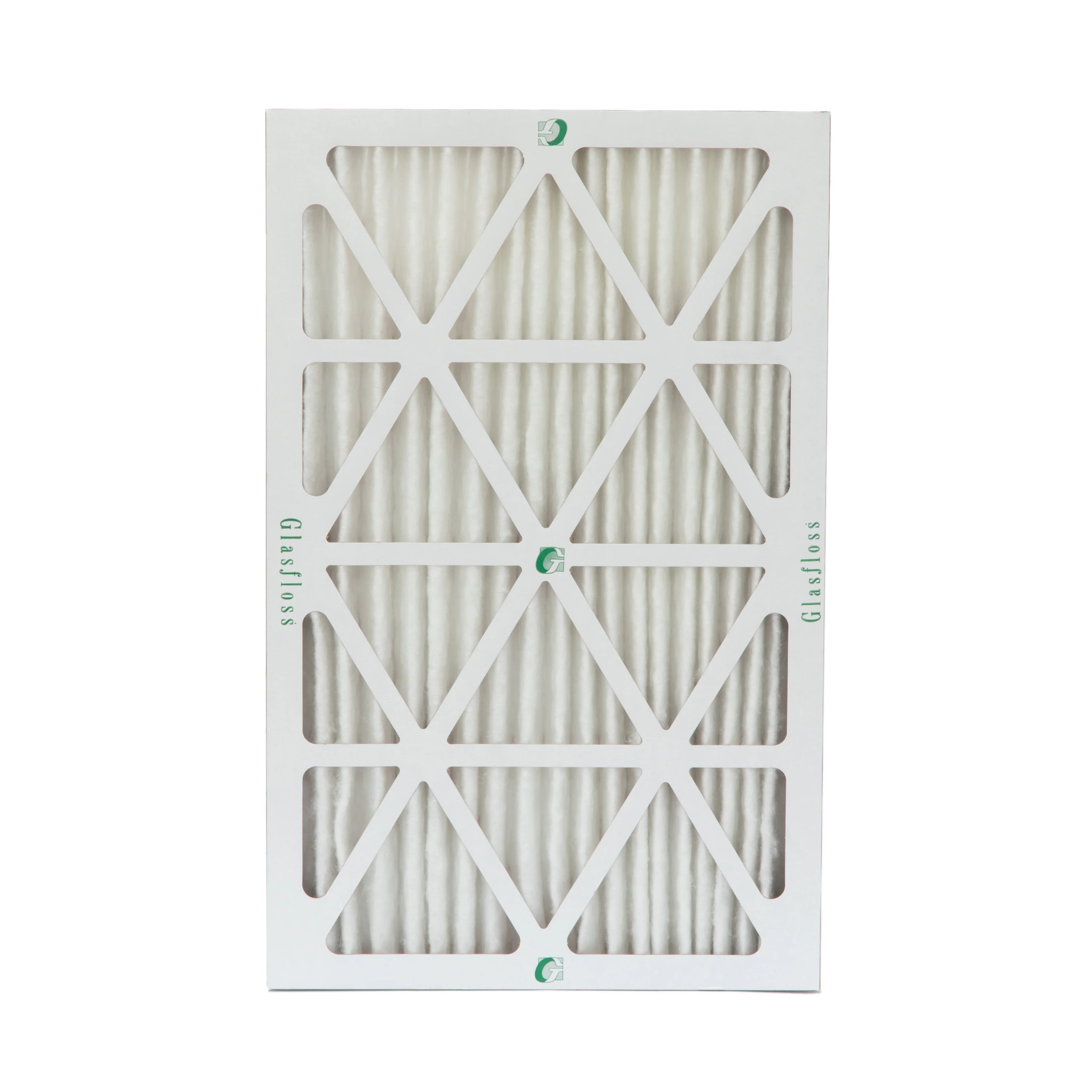 12 Pack of 18x24x2 MERV 10 Pleated 2" Inch Air Filters by Glasfloss. Actual Size: 17-1/2 x 23-1/2 x 1-3/4