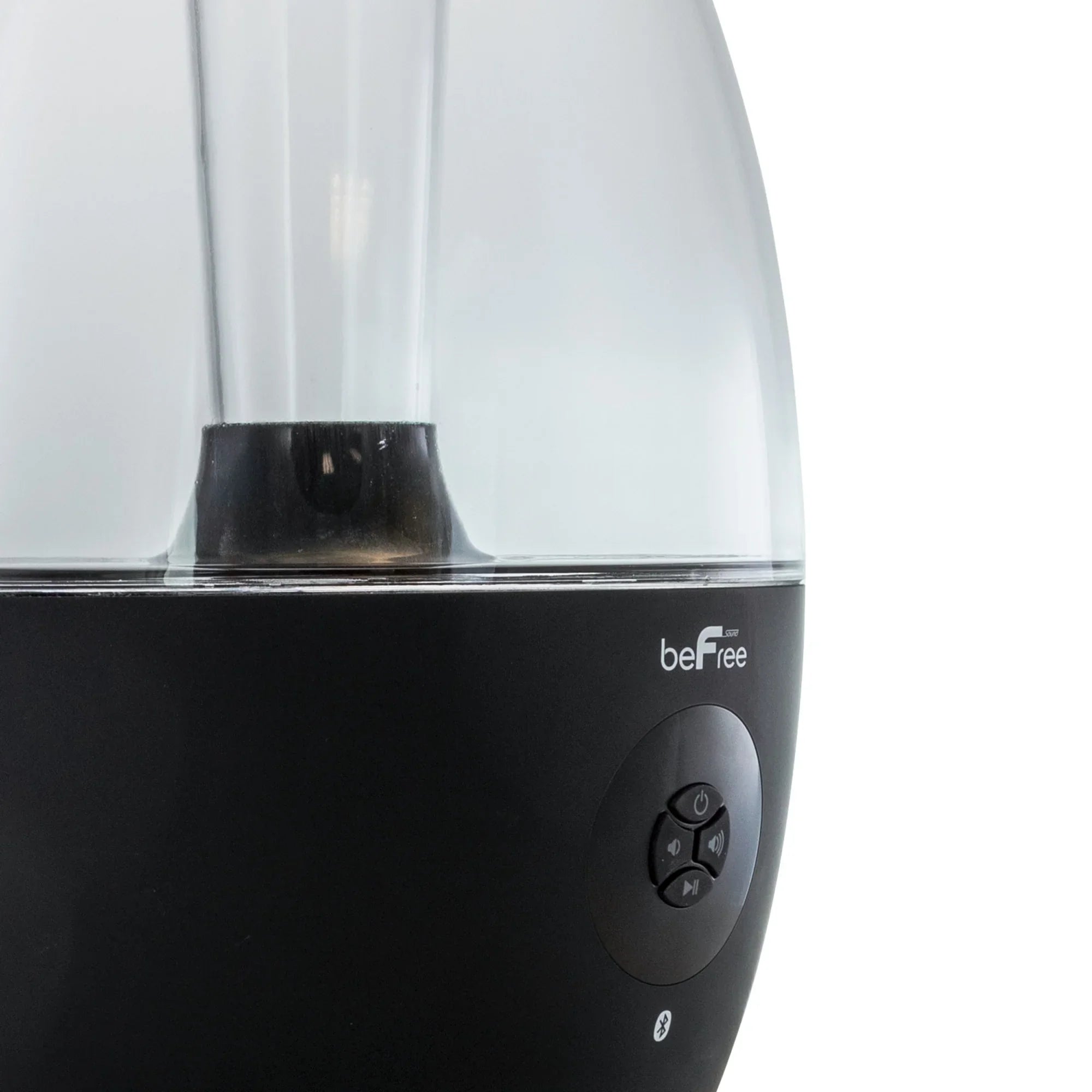 BeFree Sound LED Dancing Water 2.1-Channel Bluetooth® Multimedia Sound System, 7.5"H x 10.5"W x 13.5"D, Ebony 995102699M