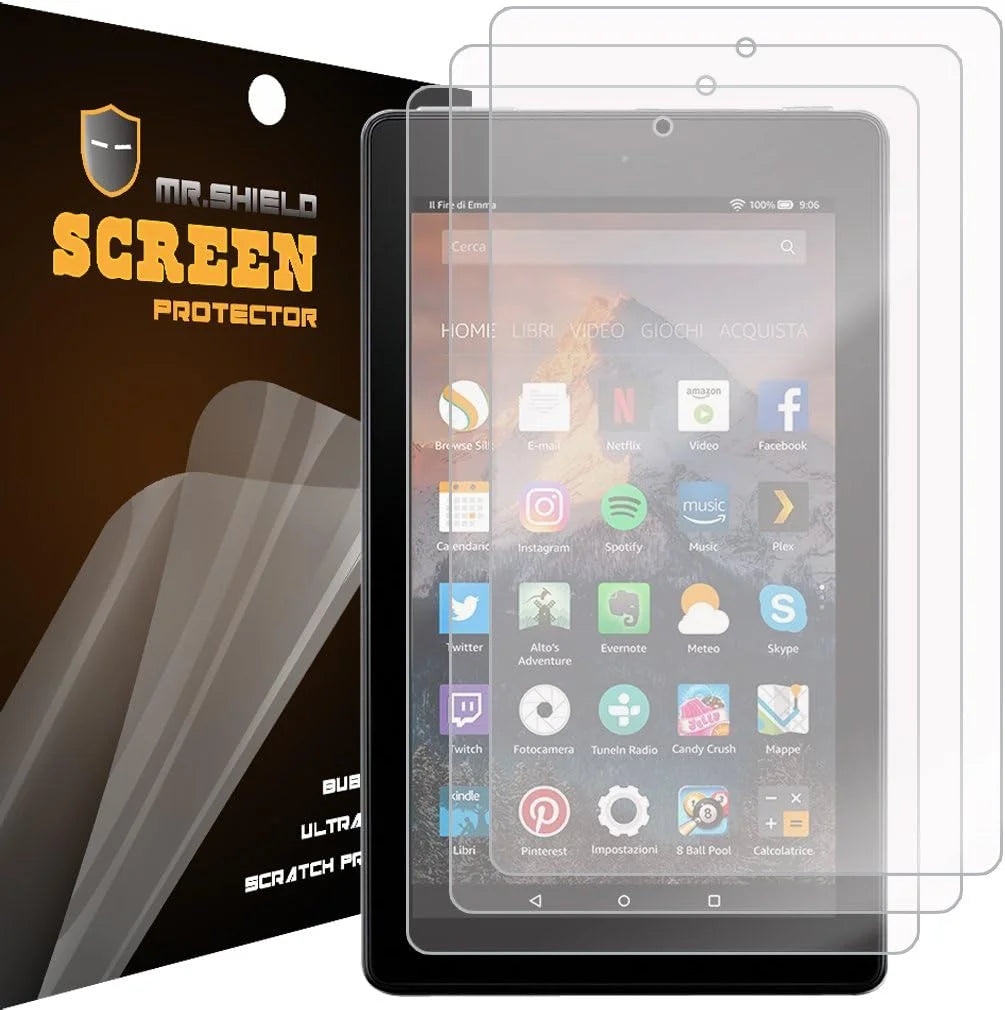 Designed For Fire 7 Tablet with Alexa (7th Generation - 2017 release ONLY) Anti-Glare [Matte] Screen