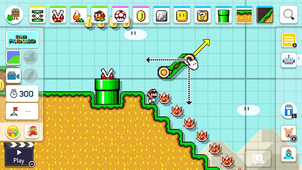 Termination Switch - Super Mario Maker 2 Video Game