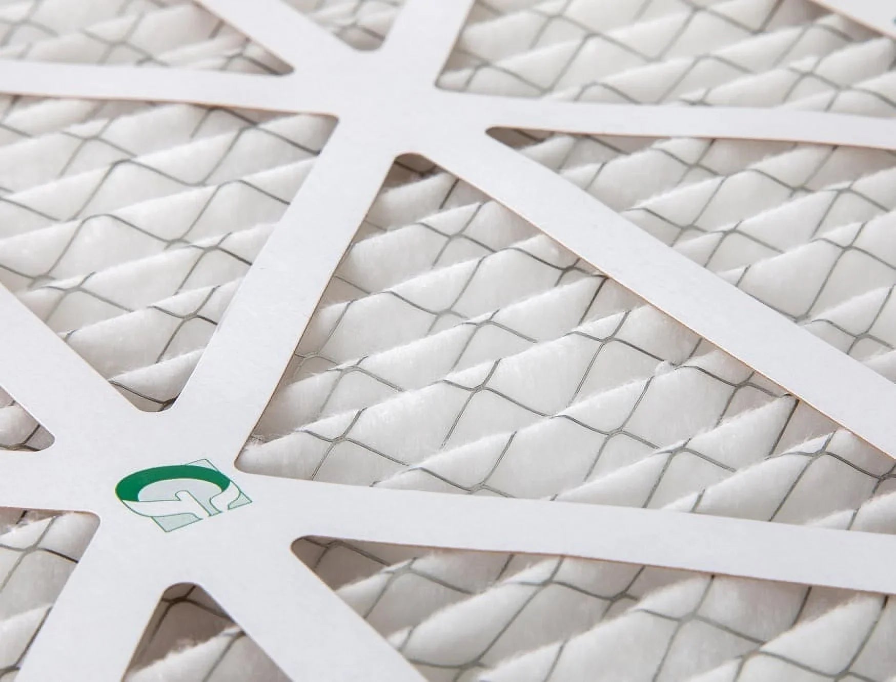 6 Pack of 14x14x1 MERV 11 Pleated Air Filters by Glasfloss. Actual Size: 13-1/2 x 13-1/2 x 7/8