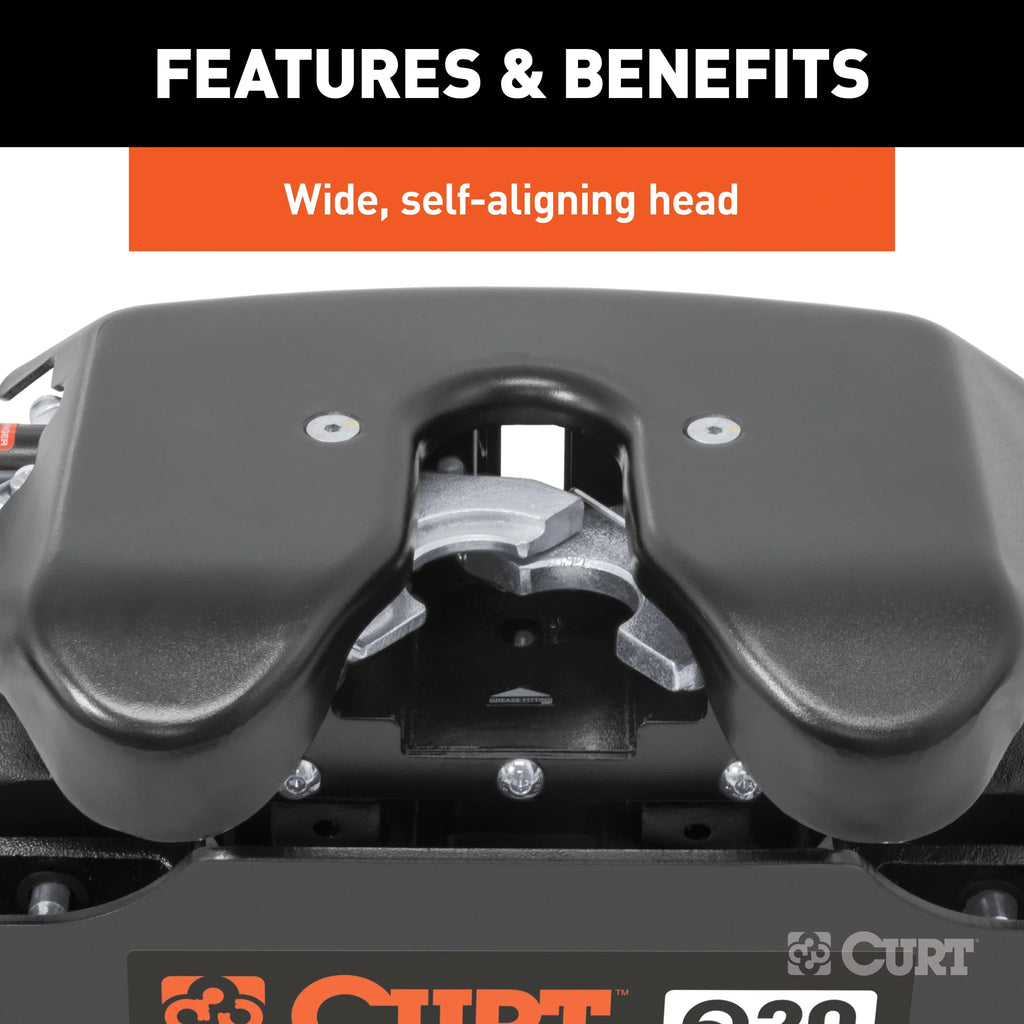CURT Q20 5th Wheel Hitch with RAM OEM Legs