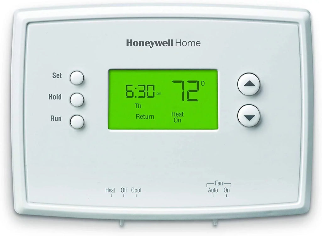Honeywell Home RTH2410B1019 RTH2410B Programmable Thermostat, White