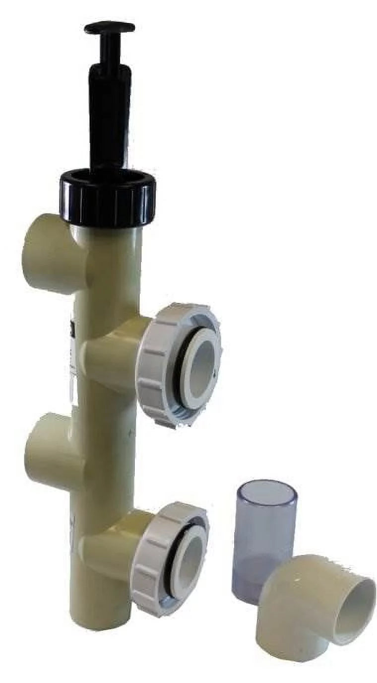 Pentair 263064 2 Inch PVC Slide Pump Backwash Valve for Side Mount Sand/DE Filters