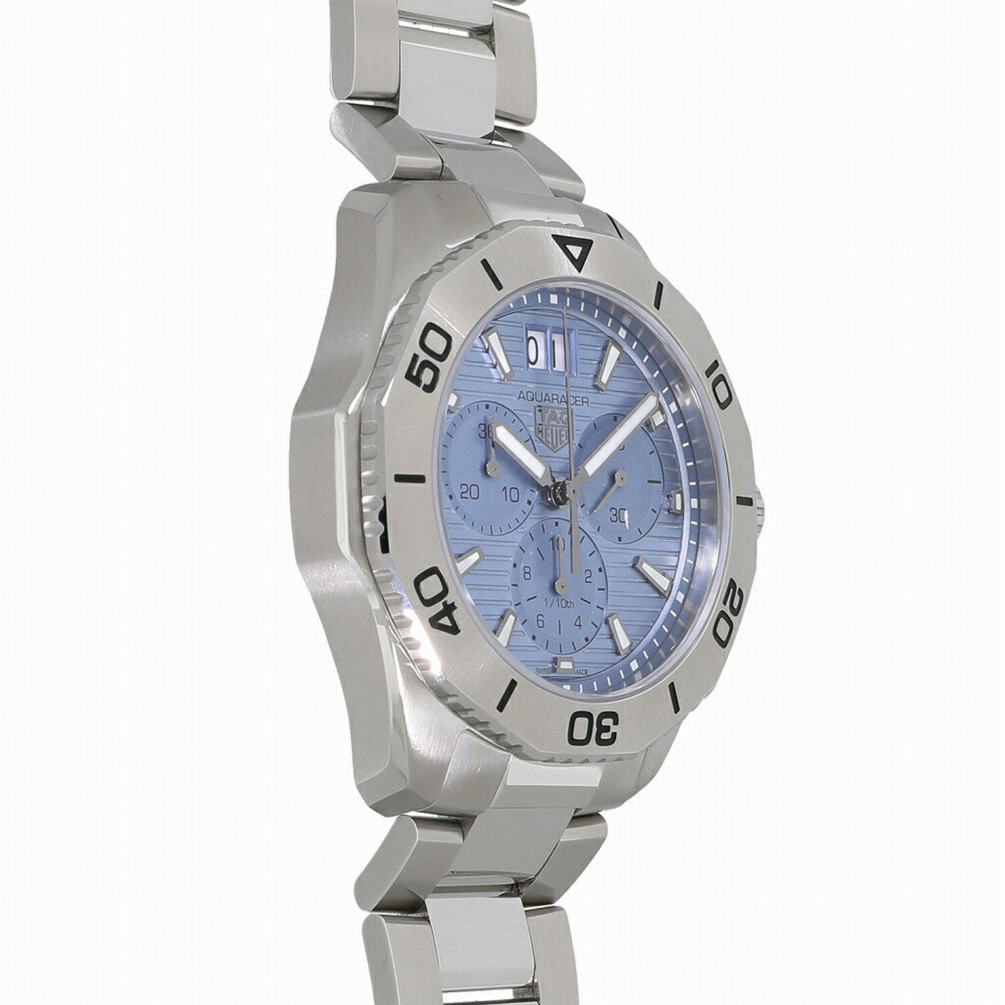 Pre-Owned Tag Heuer Aquaracer Professional 200 CBP1112.BA0627 Blue Individuals Watch (New)