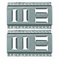 SNAP-LOC Fast-Track E-Track 8 Inch 2-Pack USA Galvanized Steel Horizontal Vertical, Logistic Tie-Down for Pickups, Trucks, Trailers