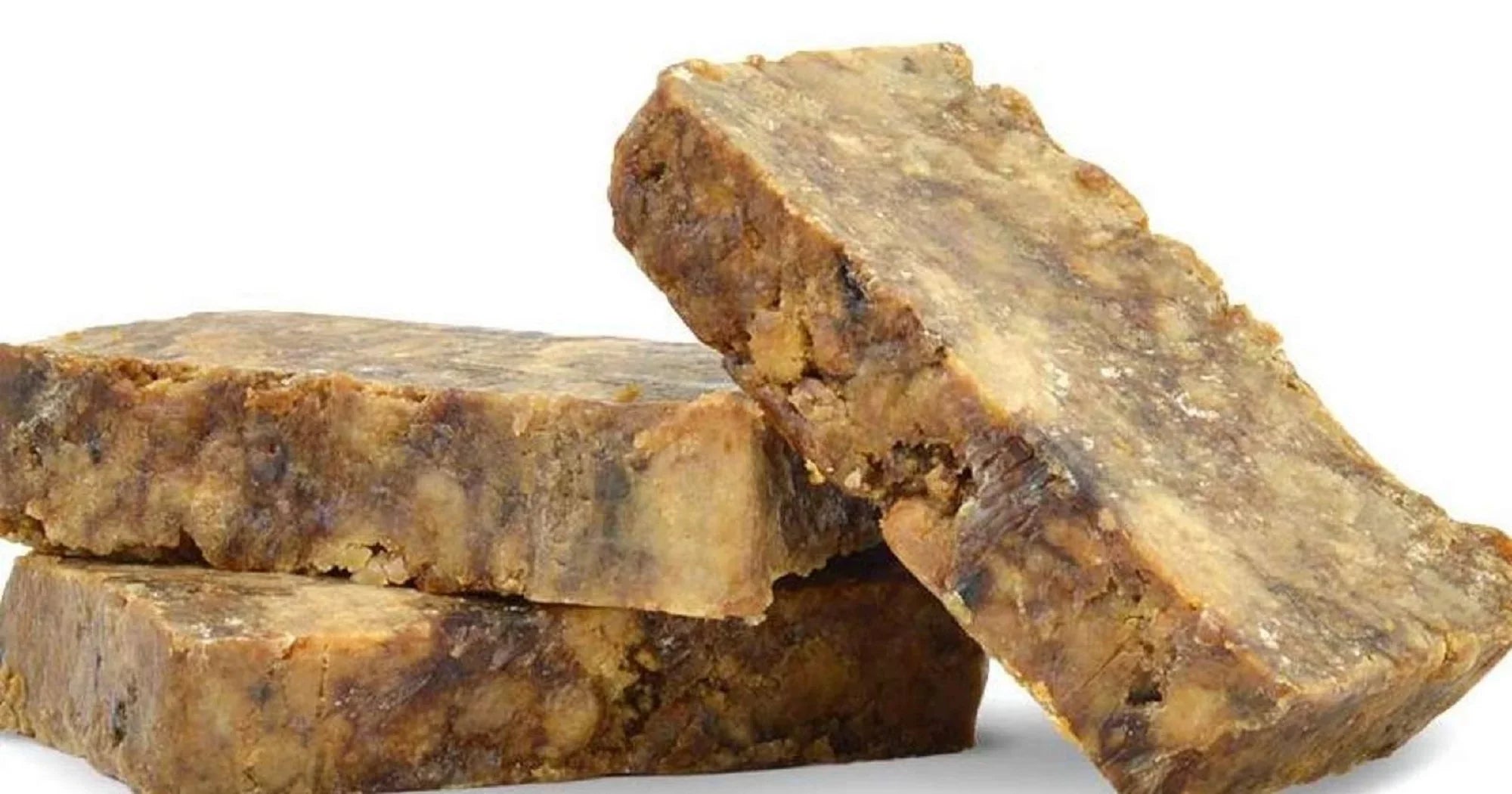 African Midnight Soap - Ghana Dark Soap Natural Original 3 Bars x 200g Pack For Skin and Hair