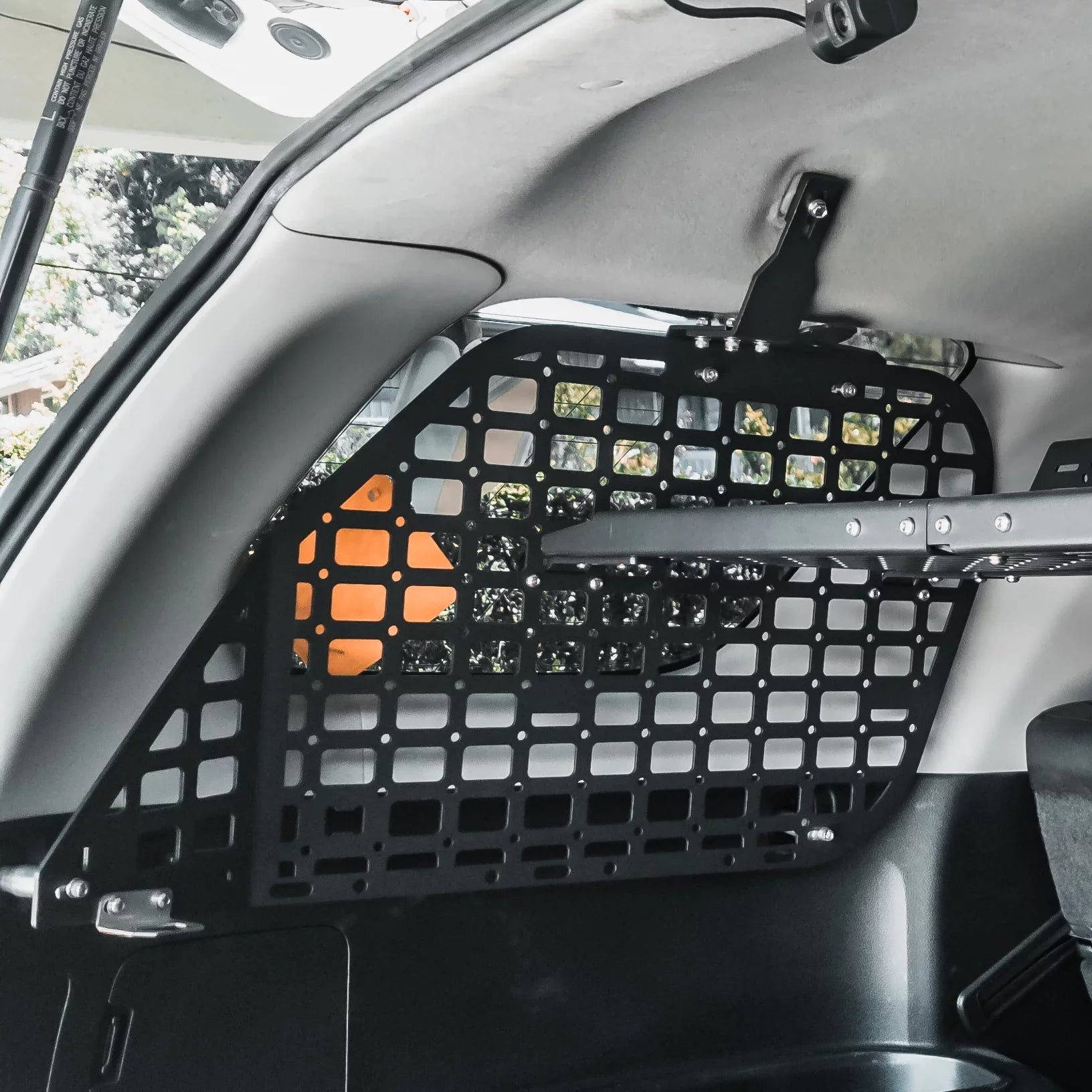 BAKOD Molle Storage Window Shelf Set Panel for 2010-2023 Toyota 4Runner Ebony MSW100 MSPS100