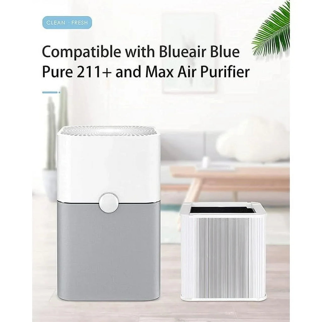 211+ HEPA Individuals Filter for Blue Pure 211+ Air Purifier (Non-Auto), Foldable Activated Carbon Filter
