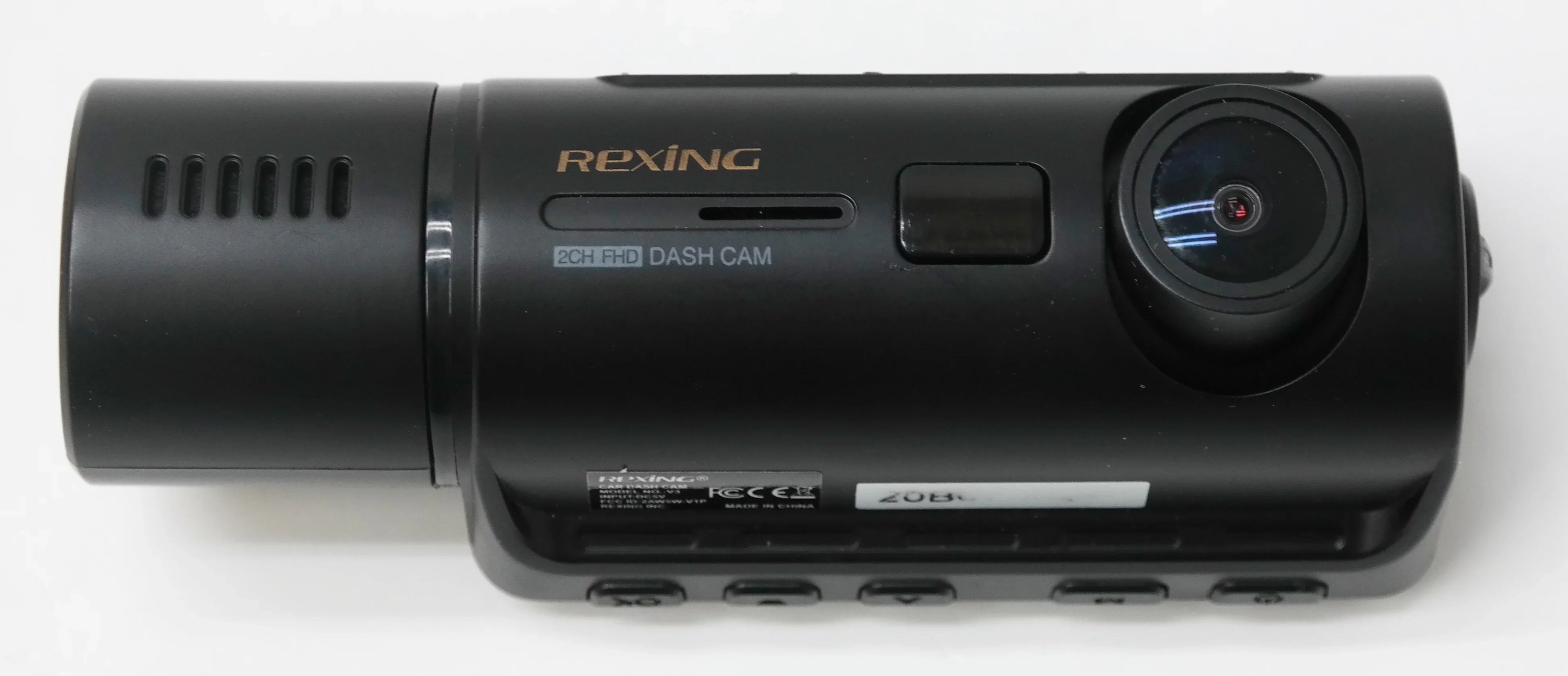 USED Rexing V3 Plus Front and Cabin Dash Cam V3-PLUS-BBY