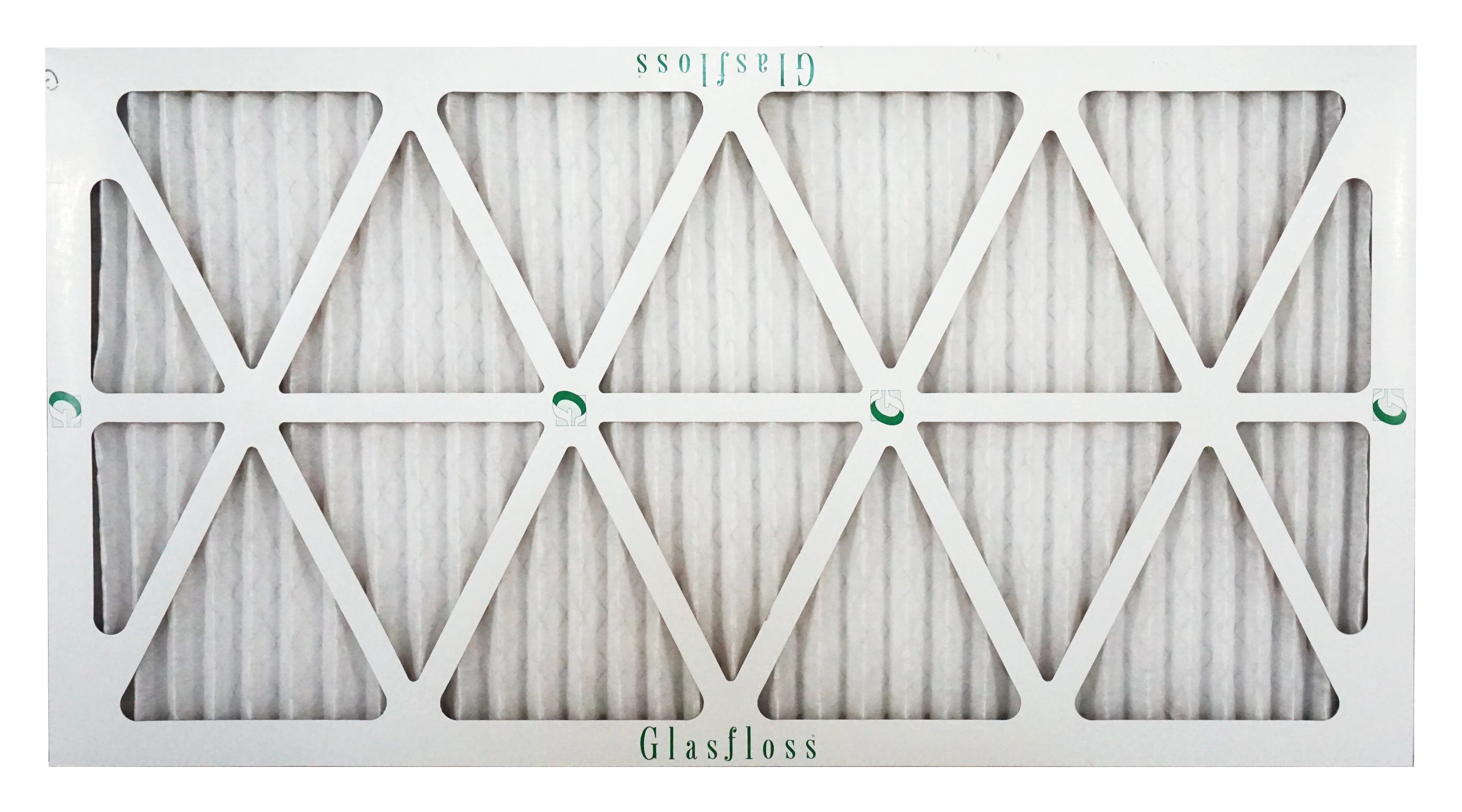 Glasfloss 18x36x1 - MERV 10 - Qty:4 - Furnace Air Filter - Made in USA (Actual Size: 17.5 x 35.5 x 7/8 inch)